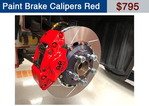 Red Calipers Red Calipers